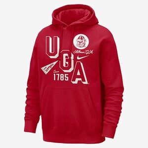 Nike University of Georgia Bulldogs Basketball Hooded Sweatshirt